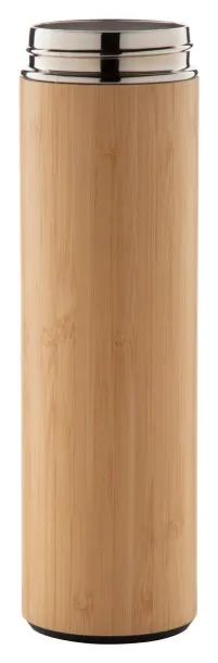 Temboo termos boca s termometrom, 500 ml Prirodna