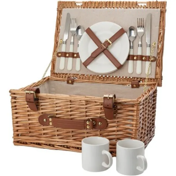  Picnic basket for 2 people neutral