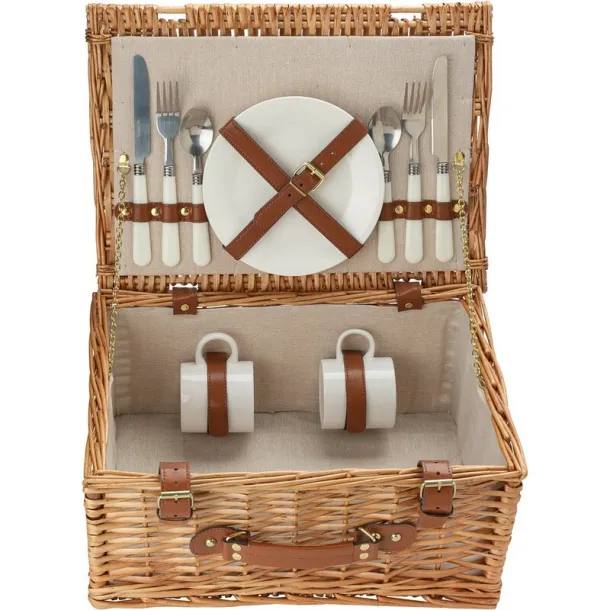  Picnic basket for 2 people neutral