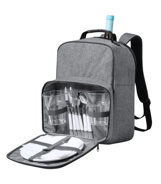 Koppi RPET cooler picnic backpack Grey