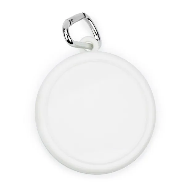  Sklopiva putna šalica s karabinerom 220 ml Bijela