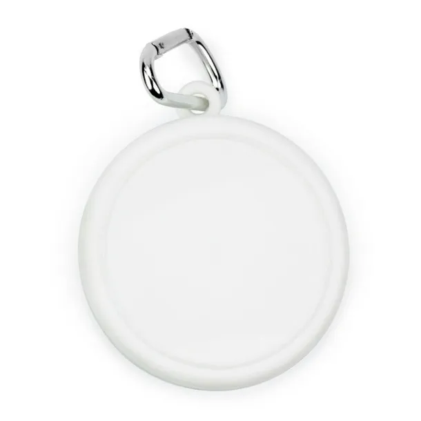  Foldable travel mug 220 ml with carabiner Bijela