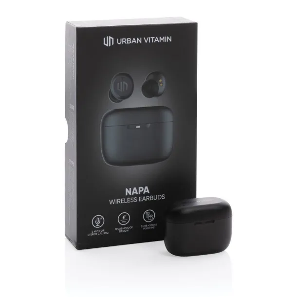 Urban Vitamin Napa earbuds - Urban Vitamin Black 