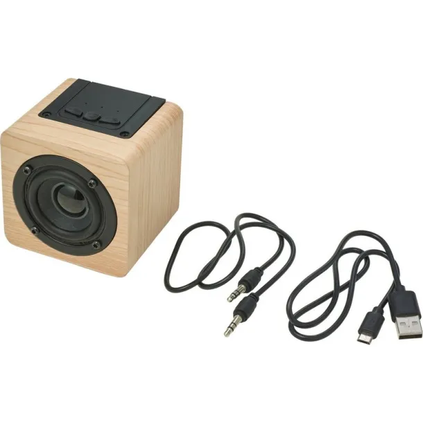  Wooden wireless speaker 3W brown