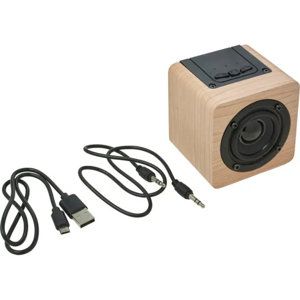  Wooden wireless speaker 3W brown