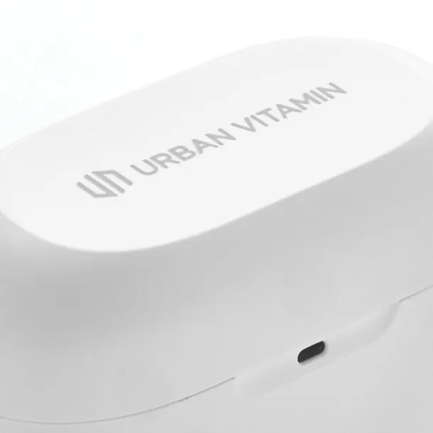 Urban Vitamin Napa earbuds - Urban Vitamin White 