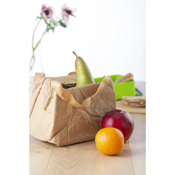  Kraft paper cooler bag brown