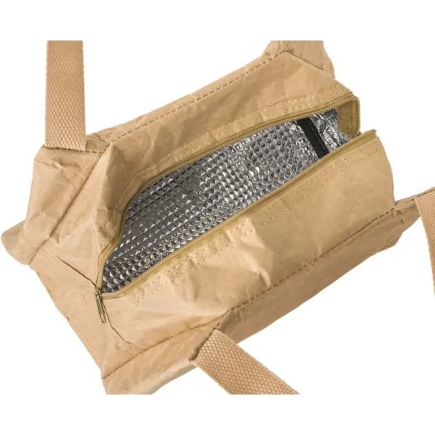  Kraft paper cooler bag brown