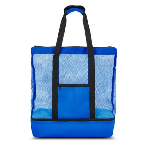 Maxwell RPET beach bag, shopping bag, cooler bag Mornarski plava