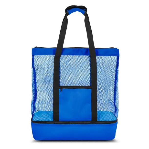 Maxwell RPET beach bag, shopping bag, cooler bag Mornarski plava