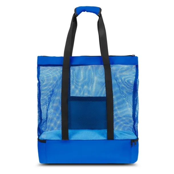 Maxwell RPET beach bag, shopping bag, cooler bag Mornarski plava