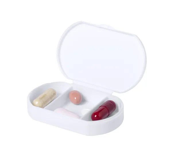 Hempix anti-bacterial pillbox White