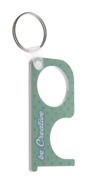 NoTouch Creative hygiene key White