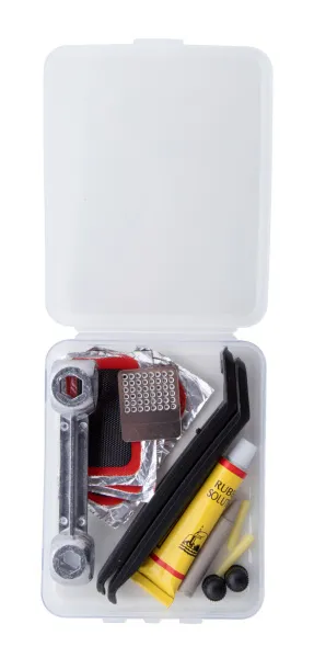 Eddy bicycle repair kit Transparent