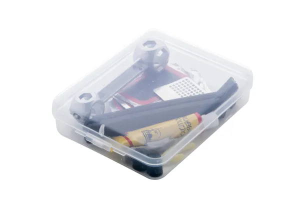 Eddy bicycle repair kit Transparent