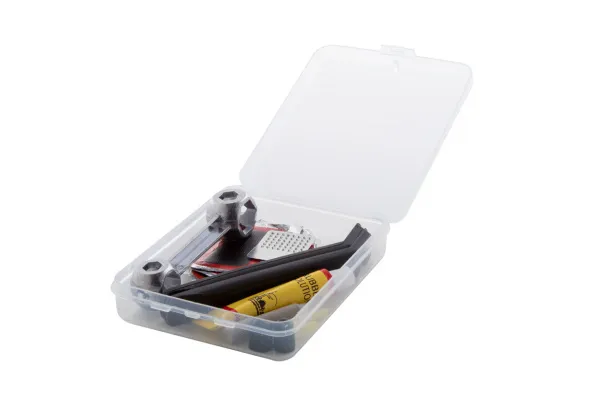 Eddy bicycle repair kit Transparent