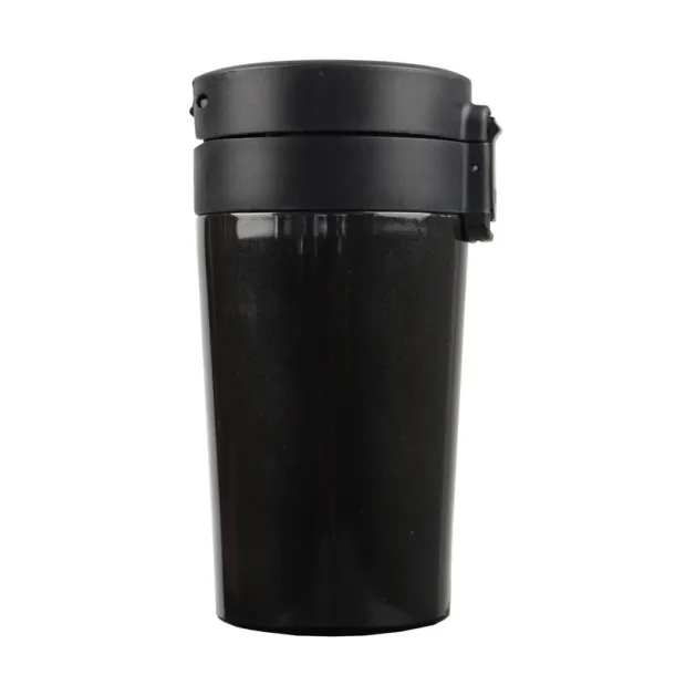  Thermo mug 280 ml with sieve stopping dregs Crna