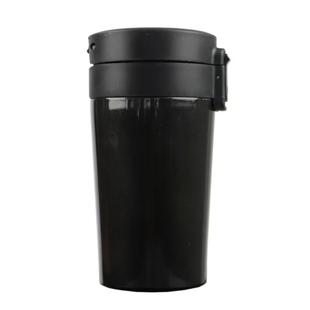  Thermo mug 280 ml with sieve stopping dregs black