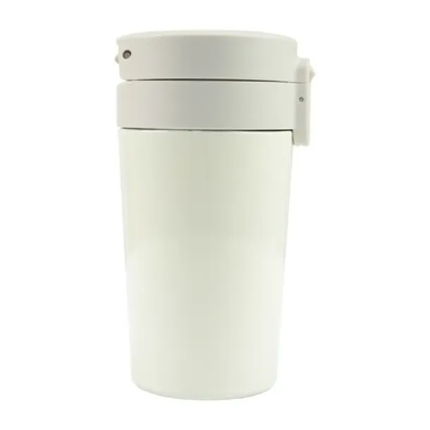  Thermo mug 280 ml with sieve stopping dregs beige