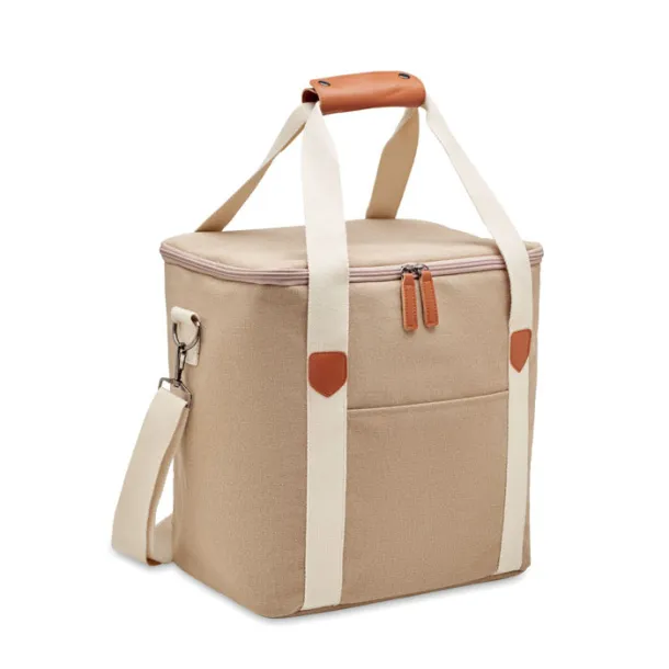 KECIL LARGE Large cooler bag canvas 450gr/m Beige