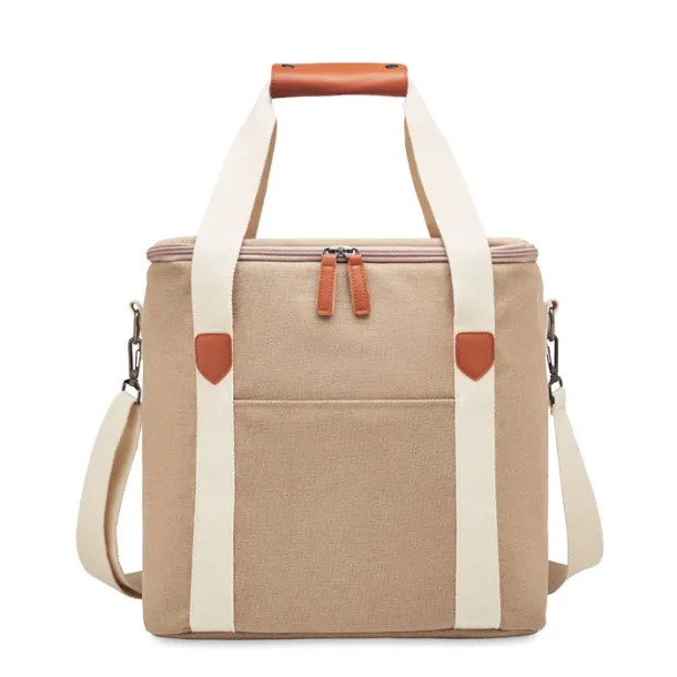 KECIL LARGE Large cooler bag canvas 450gr/m Beige