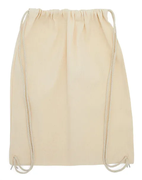  Platnena torba s vezicama od pamuka - SG Accessories - BAGS Prirodna