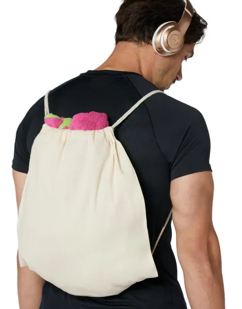  Baby Canvas Cotton Drawstring Backpack - SG Accessories - BAGS