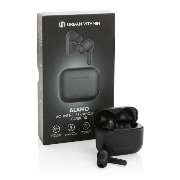 Urban Vitamin Alamo ANC earbuds - Urban Vitamin Black 