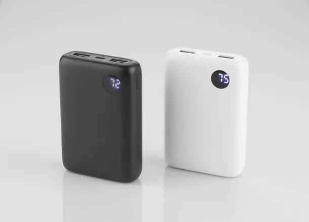 DEZZ prijenosna baterija, 10 000 mAh Crna