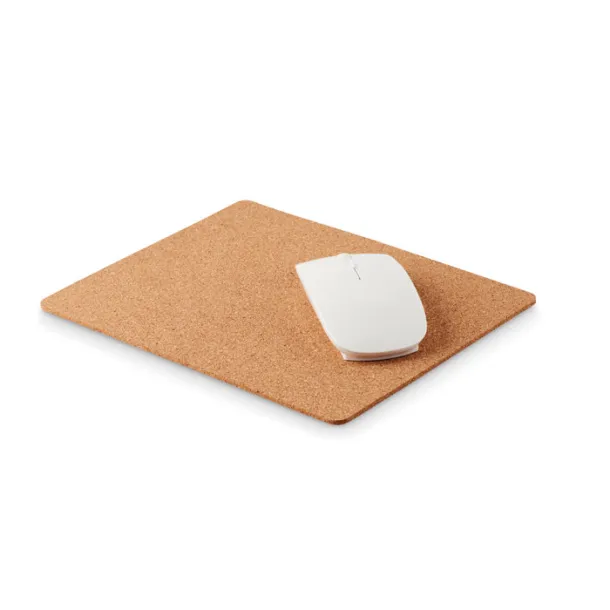 MATTY Cork mouse mat Beige