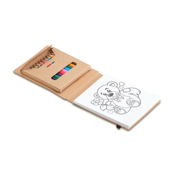 DIBUX colouring set Brown