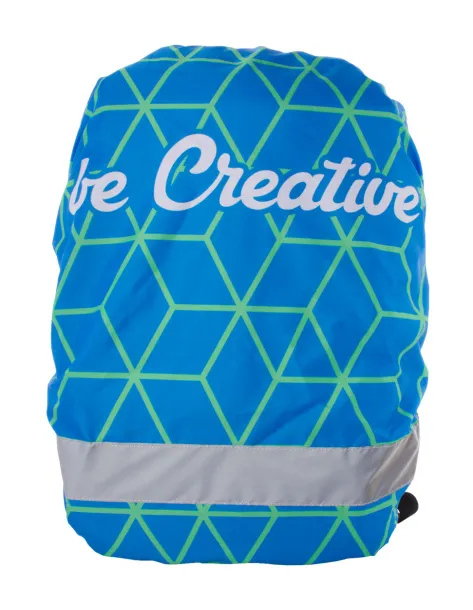 CreaBack Reflect custom reflective backpack cover White