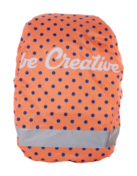 CreaBack Reflect custom reflective backpack cover White