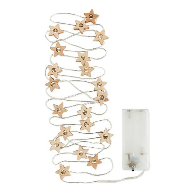 MILKY WAY String with 20 star lights Wood