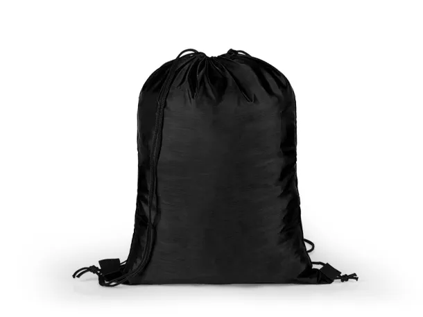 CITY RPET Drawstring bag Black
