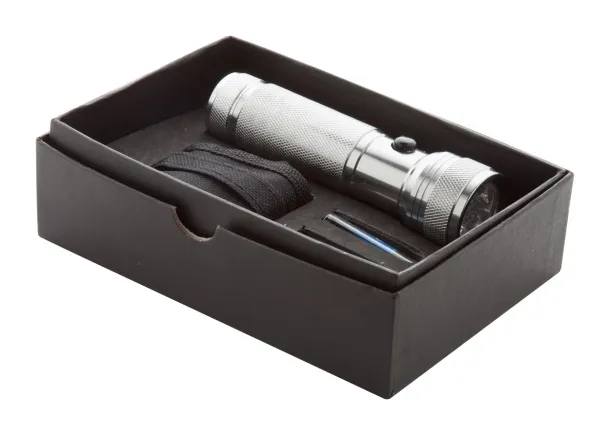 Cove flashlight set Silver