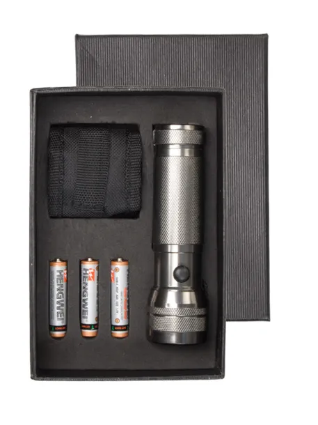 Cove flashlight set Silver