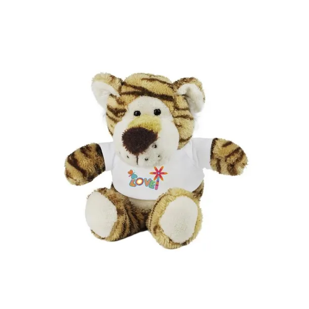 Damon Plush tiger light brown