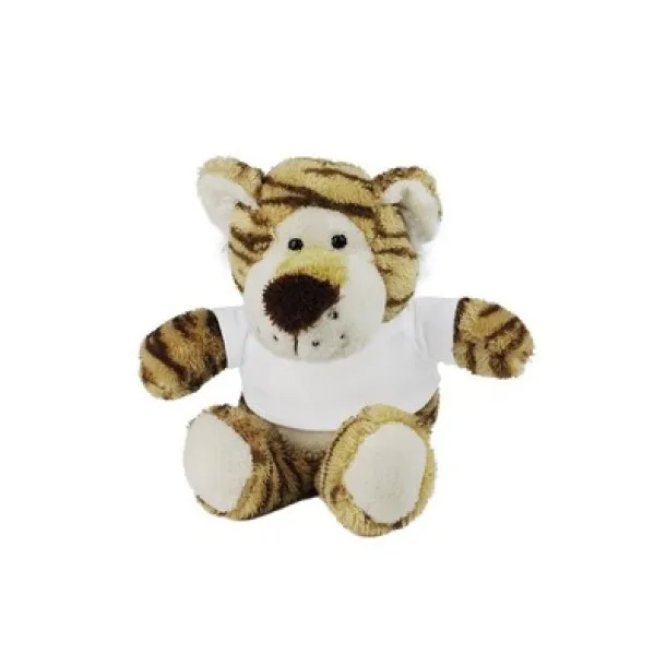 Damon Plush tiger light brown