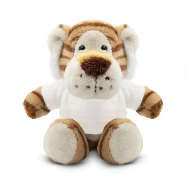 Damon Plush tiger light brown