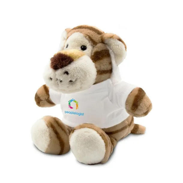 Damon Plush tiger light brown