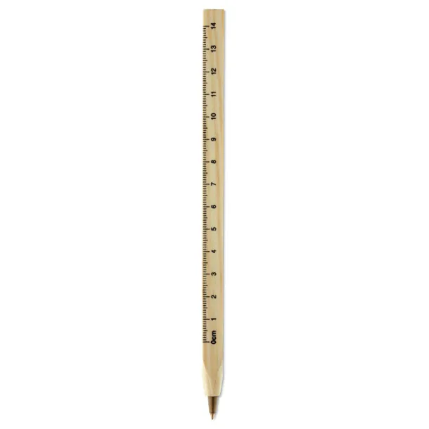 WOODAVE Wooden ruler pen Wood