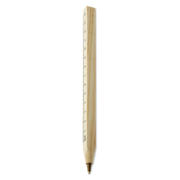 WOODAVE Wooden ruler pen Wood