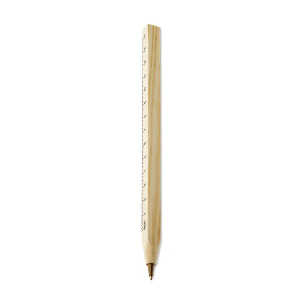 WOODAVE Wooden ruler pen Wood