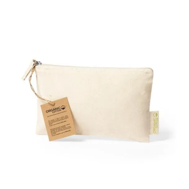  Organic cotton cosmetic bag neutral