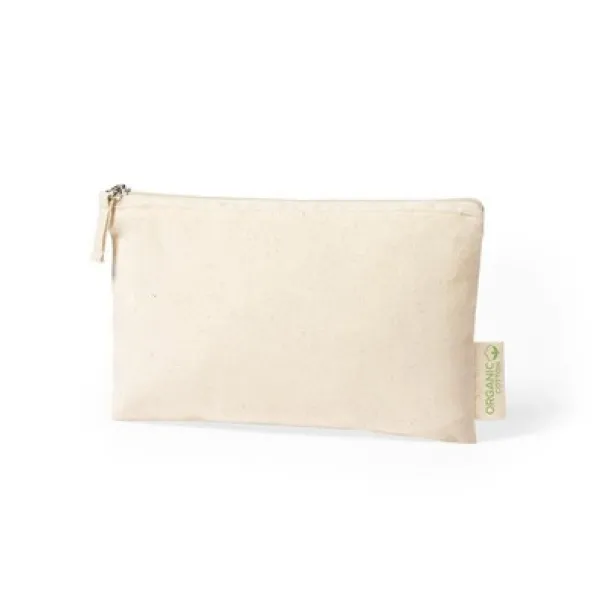  Organic cotton cosmetic bag neutral