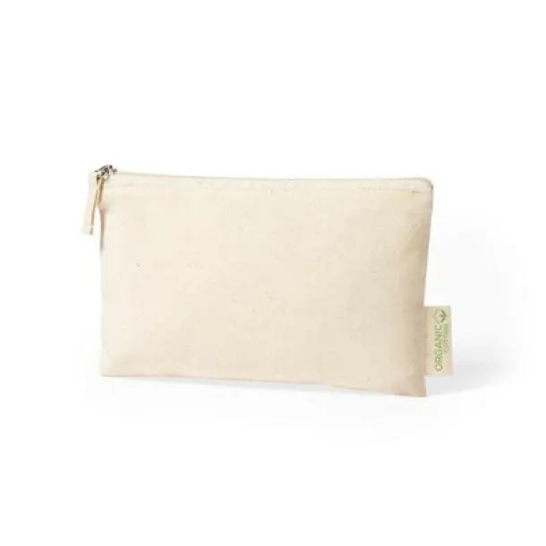  Organic cotton cosmetic bag neutral