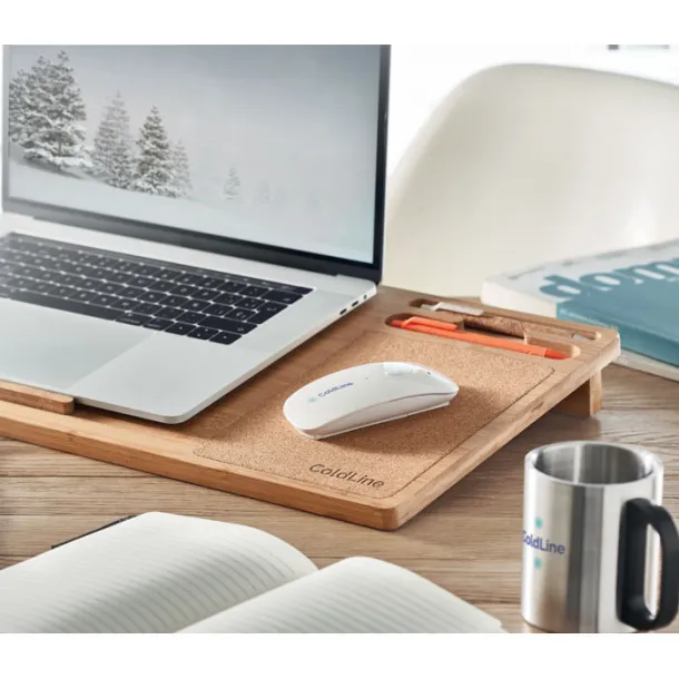 TECLAT Stalak za laptop i mobitel Drvo