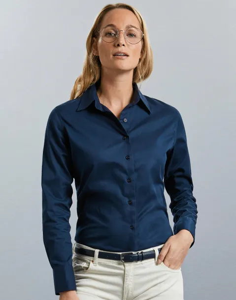  Ladies' Classic Twill Shirt LS - Russell Collection