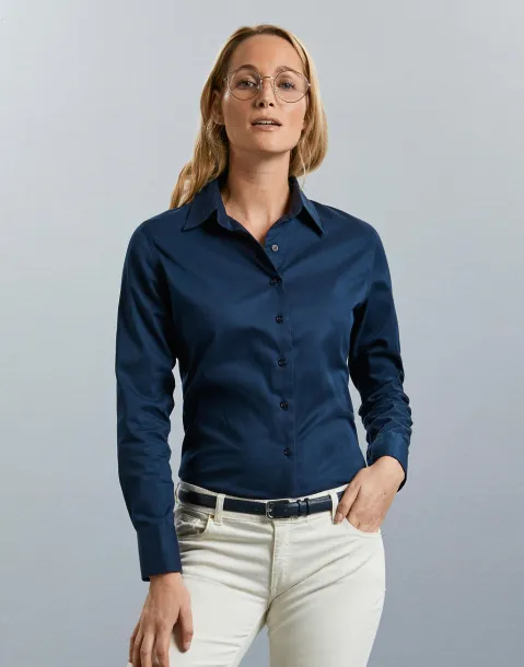  Ladies' Classic Twill Shirt LS - Russell Collection